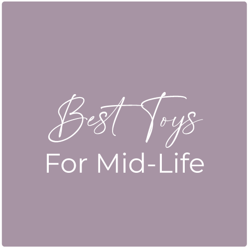 Text image: best toys for mid-life