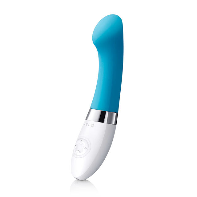 LELO sex toy in turquoise blue.