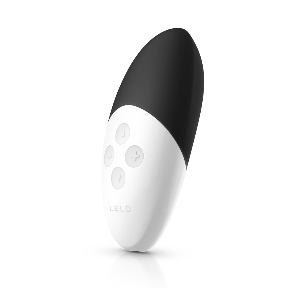 LELO Siri 2 sound controlled personal massager in black.