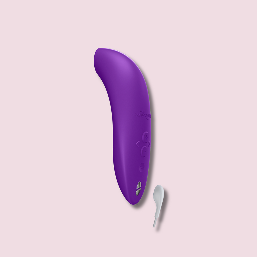 we-vibe melt 2 pleasure air clitoral vibrator in purple