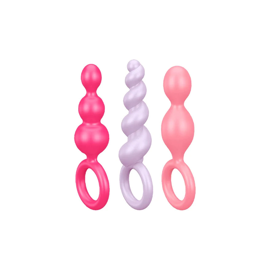 Satisfyer Booty Call set of three anal plugs.