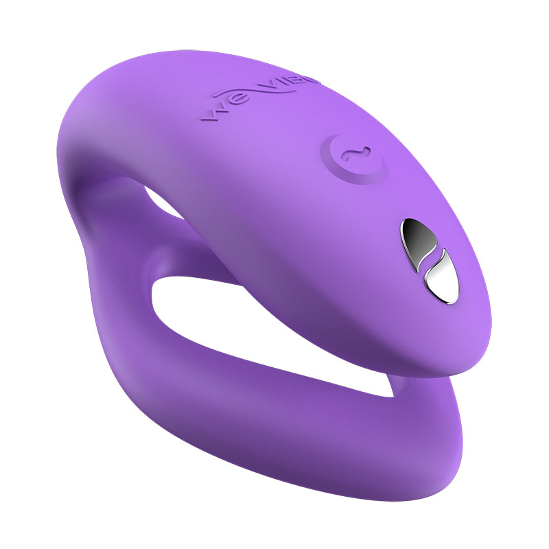 We-Vibe Sync O flexible couples vibrator in light purple colour.