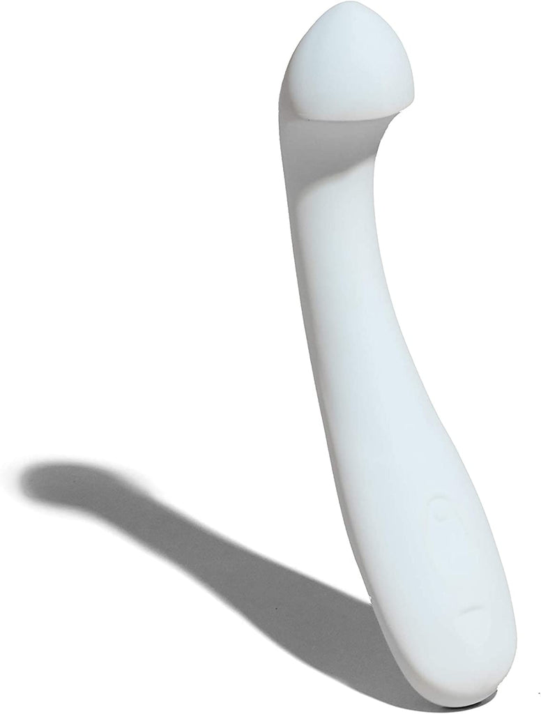 Dame Arc Clitoral stimulation and G-Spot wand in ice colour.