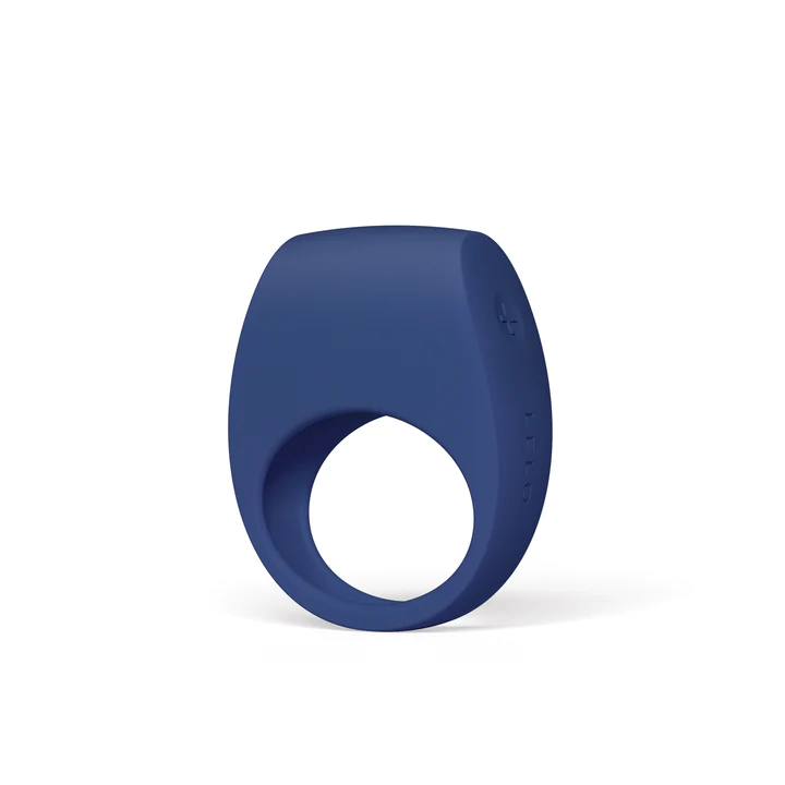 LELO Tor 3 vibrating cock ring in blue.